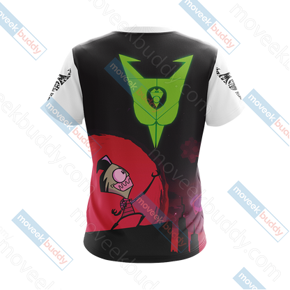 Invader ZIM Unisex 3D T-shirt   