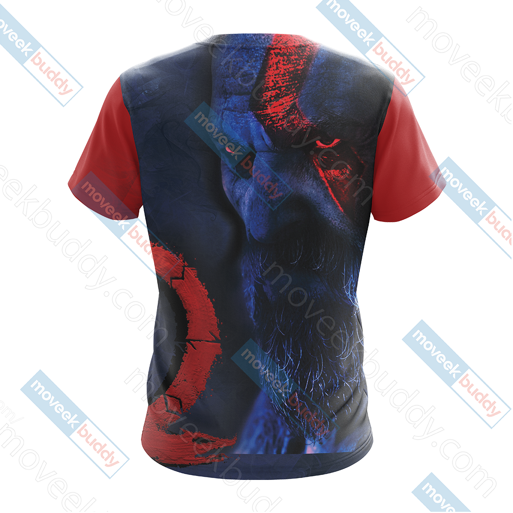 God Of War - Kratos New Collection Unisex 3D T-shirt   