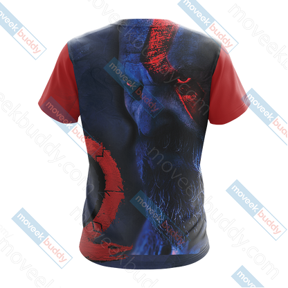 God Of War - Kratos New Collection Unisex 3D T-shirt   