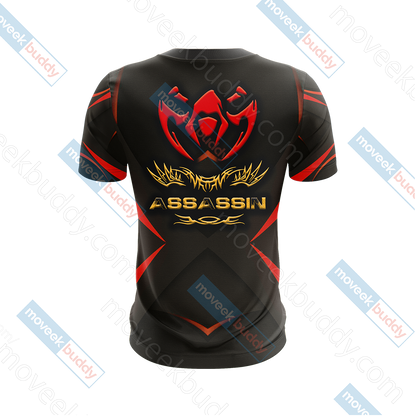 League of Legends - Asassin Unisex 3D T-shirt   