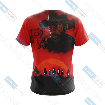Red Dead Redemption 2 New Look Unisex 3D T-shirt   