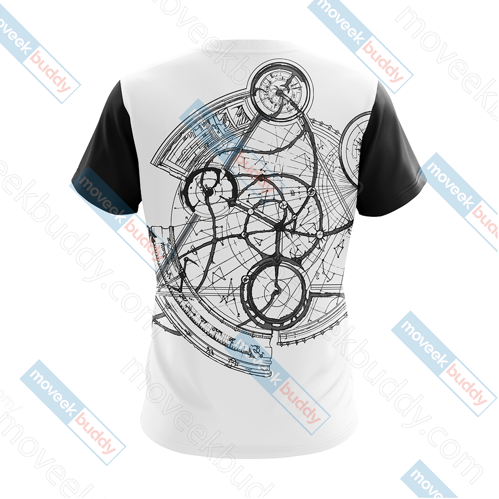 Tomb Raider Angel of Darkness - Strange Symbol Unisex 3D T-shirt   