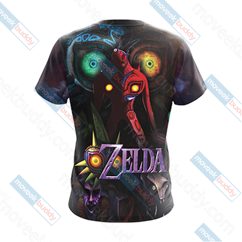The Legend Of Zelda Majora's Wrath New Look Unisex 3D T-shirt   