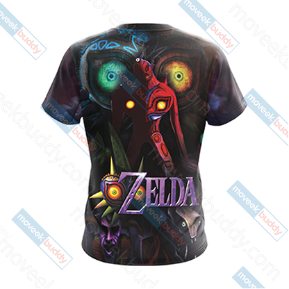 The Legend Of Zelda Majora's Wrath New Look Unisex 3D T-shirt   