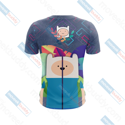 Adventure Time - Finn The Human Unisex 3D T-shirt   