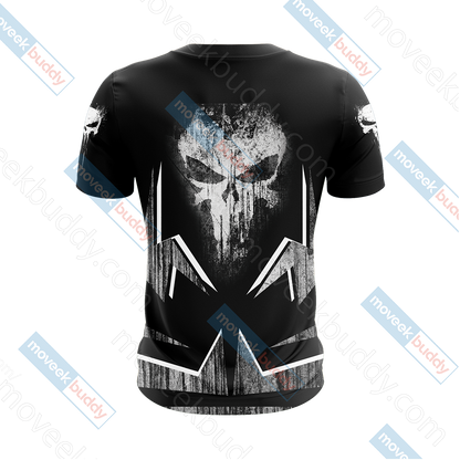 The Punisher New Unisex 3D T-shirt   