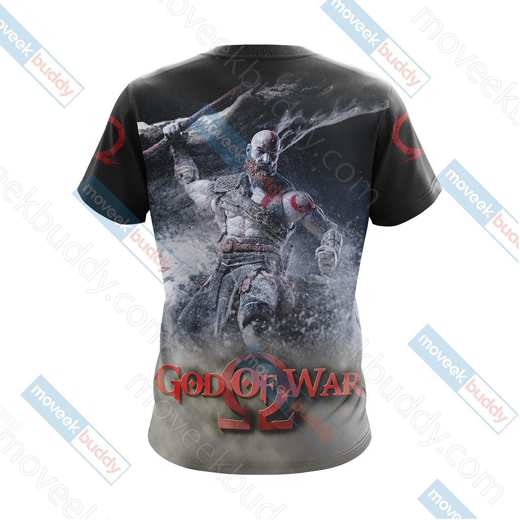 God Of War New Look Unisex 3D T-shirt   