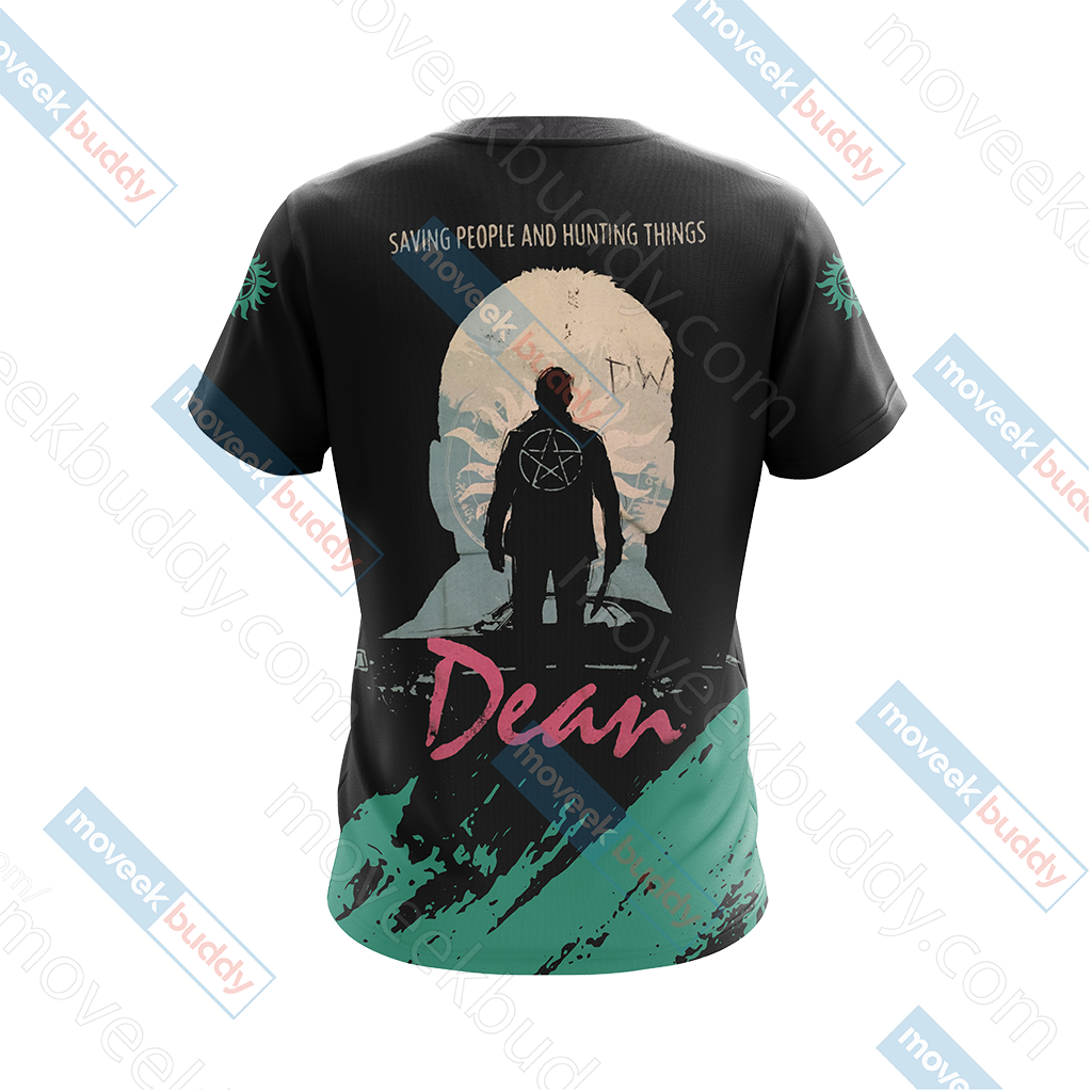 Supernatural - Dean Unisex 3D T-shirt   