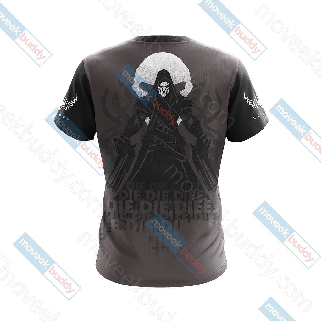 Overwatch - Reaper Unisex 3D T-shirt   