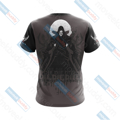 Overwatch - Reaper Unisex 3D T-shirt   