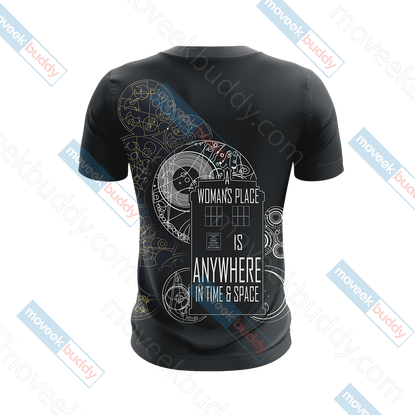 Doctor Who Tardis New Unisex 3D T-shirt   