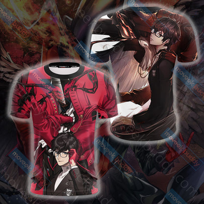 Persona 5 Joker And Arsen Unisex 3D T-shirt   