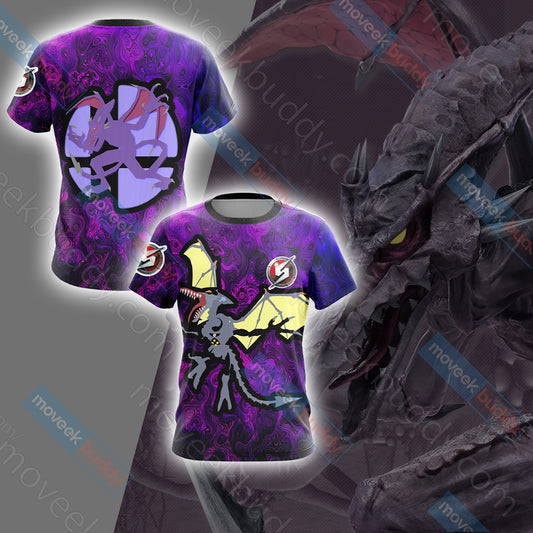 Metroid - Ridley Unisex 3D T-shirt   