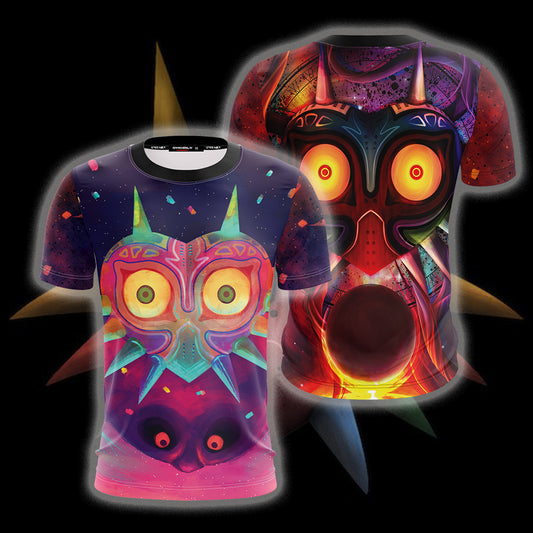The Legend Of Zelda: Majora New Version Unisex 3D T-shirt Zip Hoodie Pullover Hoodie T-shirt S 