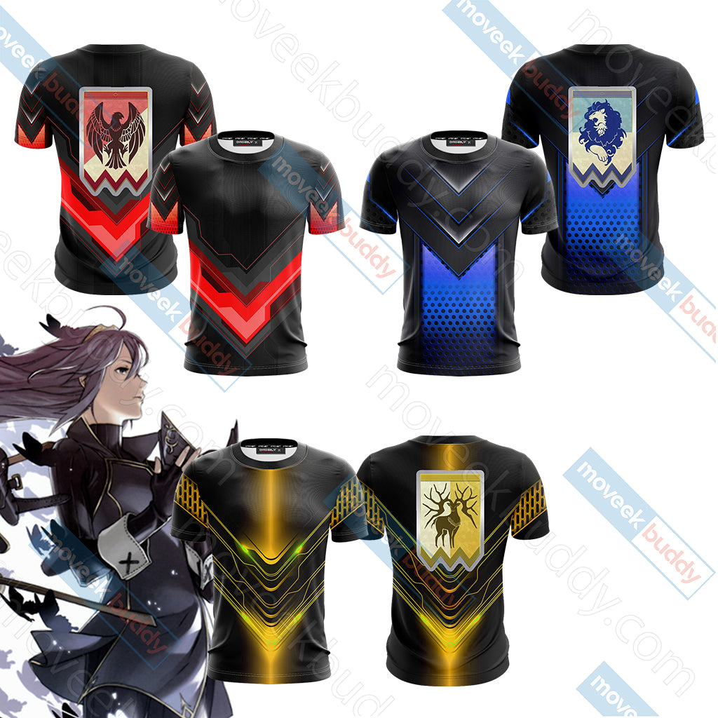 Fire Emblem Version 2 Unisex 3D T-shirt   