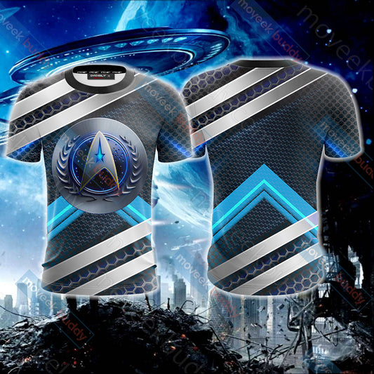Star Trek New Look Unisex 3D T-shirt T-shirt S
