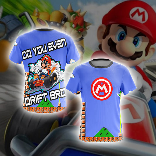 Mario Drift Unisex 3D T-shirt   