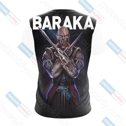 Mortal Kombat Baraka New Unisex 3D T-shirt   