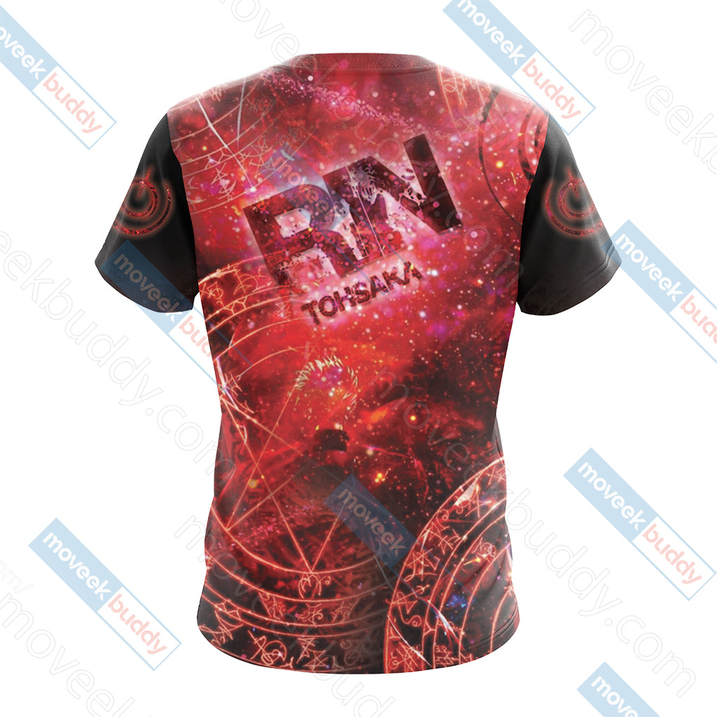 Fate / Stay Night - Rin Unisex 3D T-shirt   