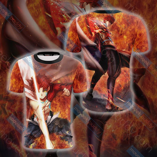 Fate/Stay Night Muramasa Shirou Unisex 3D T-shirt   