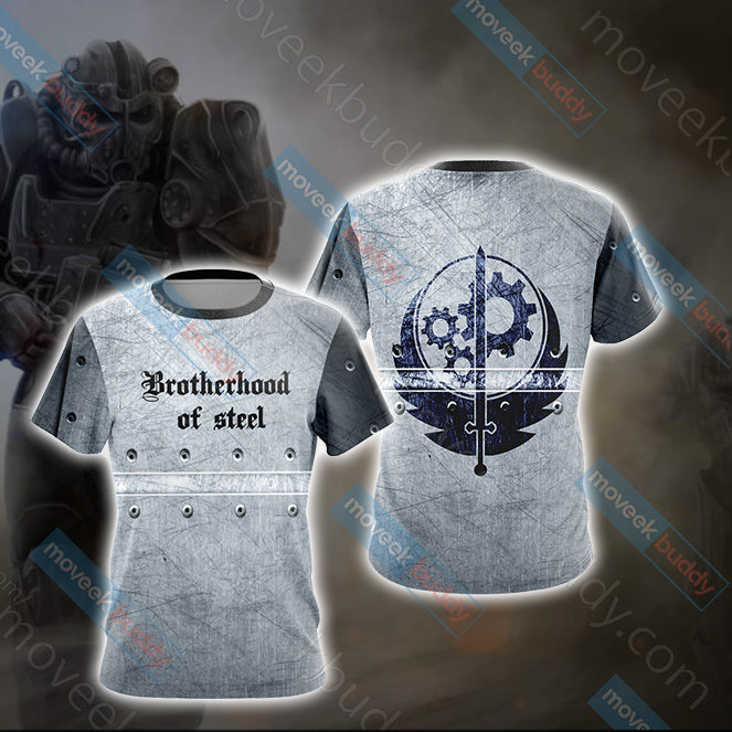 Fallout 4 - Brotherhood of steel Unisex 3D T-shirt   