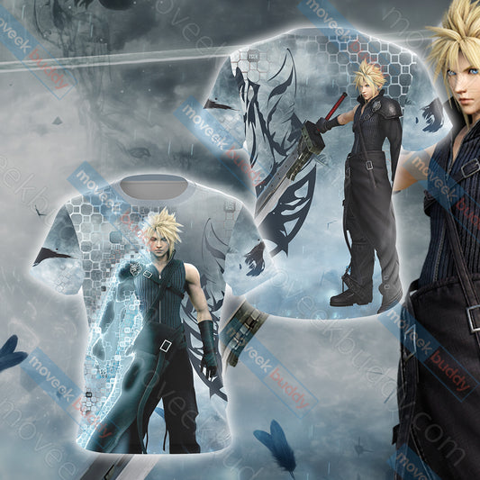 Final Fantasy VII New Look Unisex 3D T-shirt   