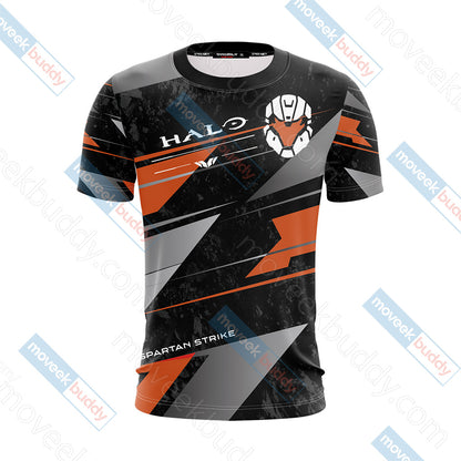 Halo - Spartans Helmet Unisex 3D T-shirt   