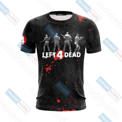 Left 4 Dead New Look Unisex 3D T-shirt   