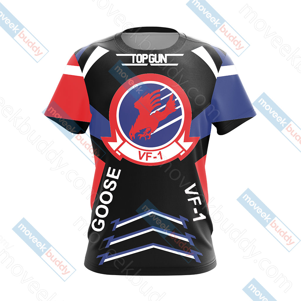 Top Gun VF-1 Unisex 3D T-shirt   
