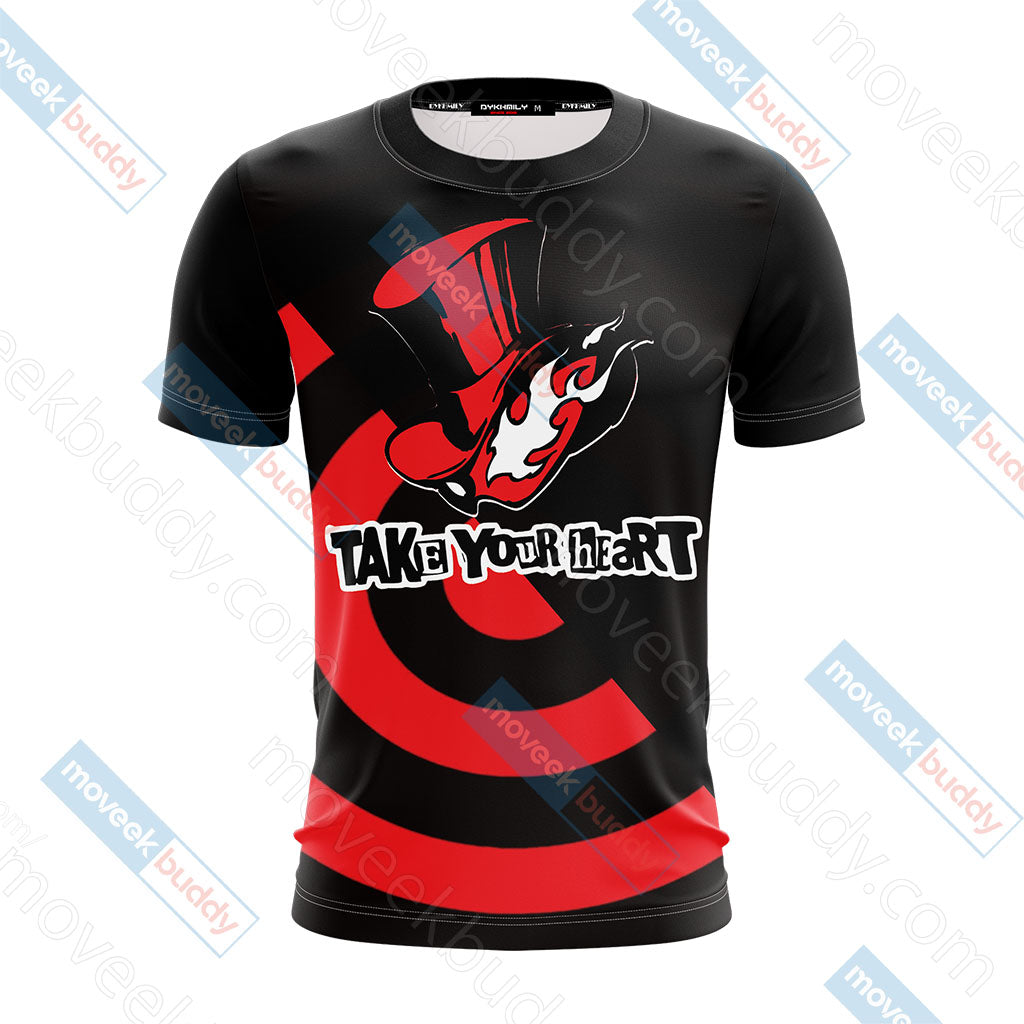 Persona 5 - Phantom Thieves Symbol Unisex 3D T-shirt   
