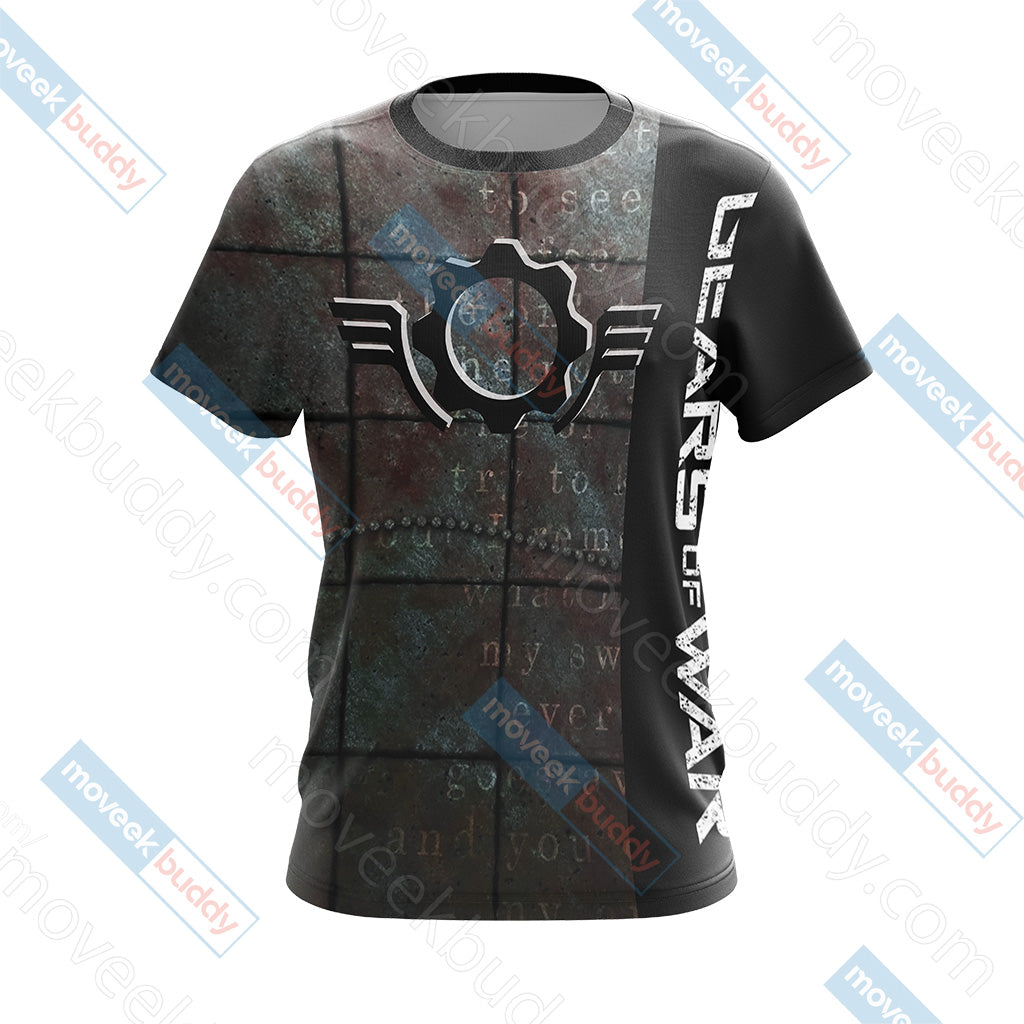 Gears of War New Unisex 3D T-shirt   