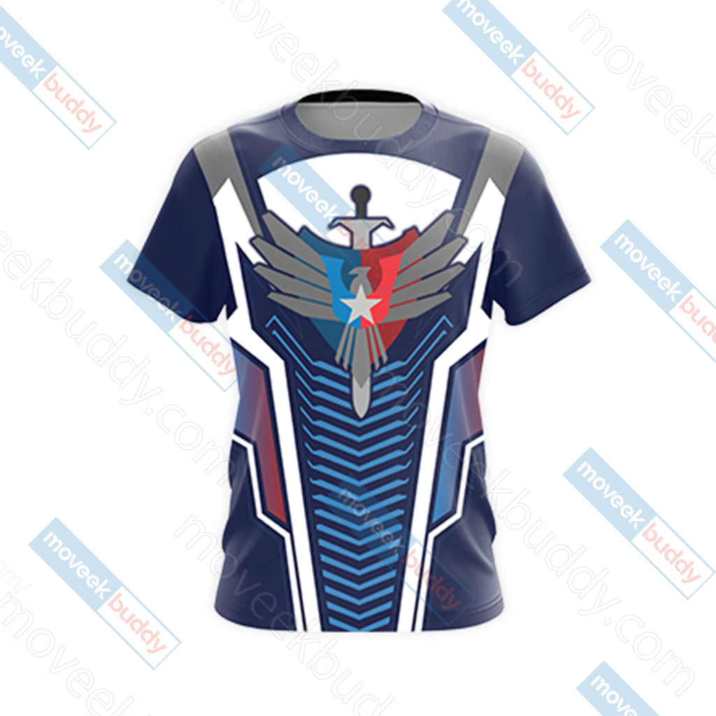Command & Conquer: Generals – Zero Hour United States Mod Unisex 3D T-shirt   