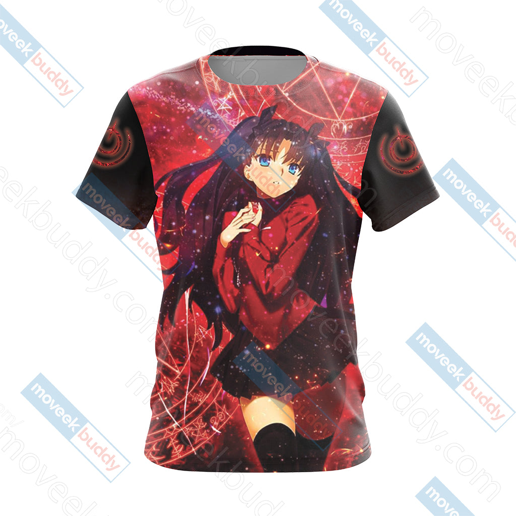 Fate / Stay Night - Rin Unisex 3D T-shirt   
