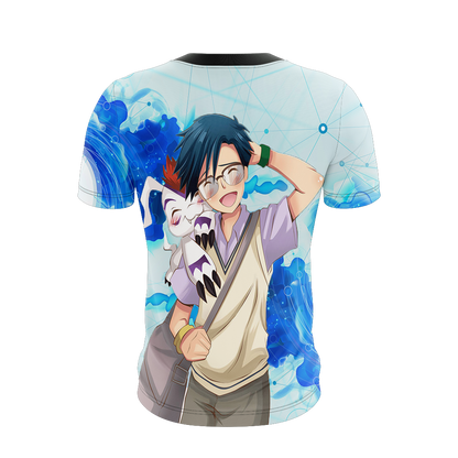 Digimon Joe and Gomamon Unisex 3D T-shirt   