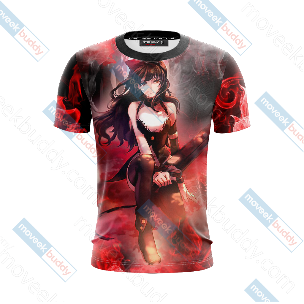 RWBY Blake Belladonna New Unisex 3D T-shirt   