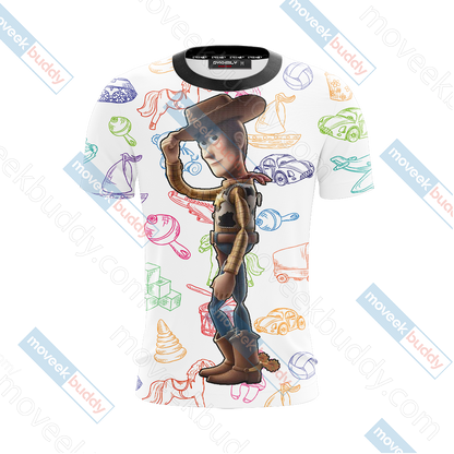 ToyStory Unisex 3D T-shirt   
