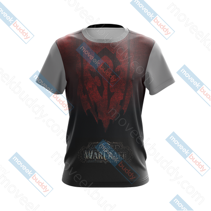 World Of Warcraft - For The Horde Unisex 3D T-shirt   