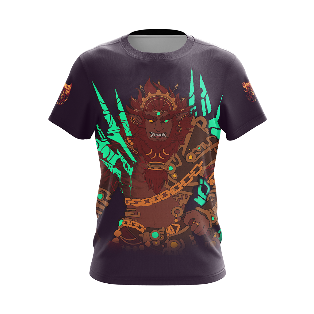 The Legend Of Zelda: Breath Of The Wild (BotW) Ganondorf Unisex 3D T-shirt   
