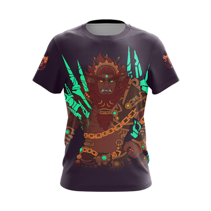 The Legend Of Zelda: Breath Of The Wild (BotW) Ganondorf Unisex 3D T-shirt   