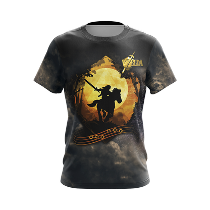 The Legend Of Zelda T-shirt Zip Hoodie Pullover Hoodie   