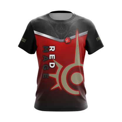 Final Fantasy - Red Mage Unisex 3D T-shirt   