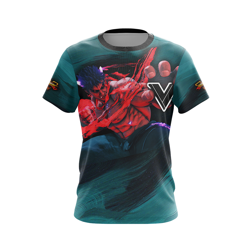 Street Fighter V Unisex 3D T-shirt   