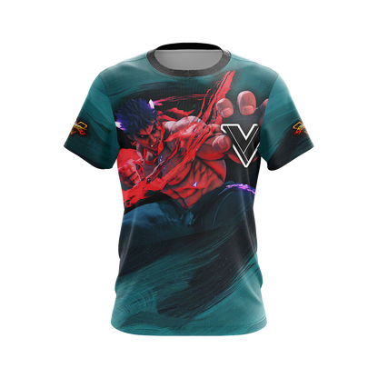 Street Fighter V Unisex 3D T-shirt   