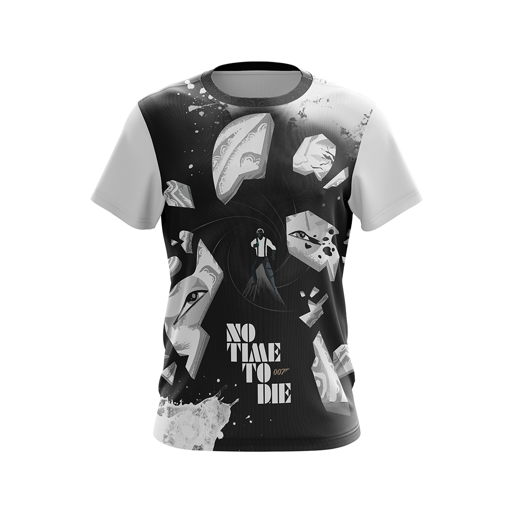 No Time To Die New Unisex 3D T-shirt   