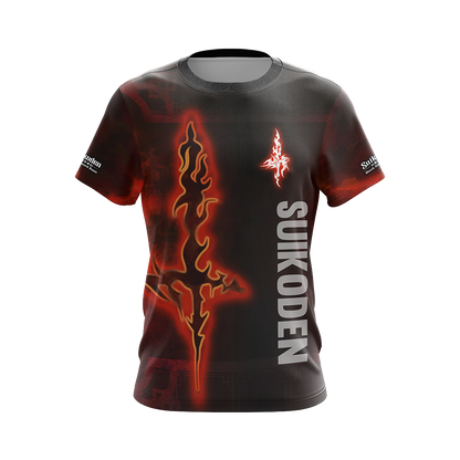 Suikoden Black Sword Rune Unisex 3D T-shirt   
