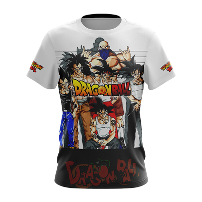 Dragon Ball - Saiyan Gang Unisex 3D T-shirt   