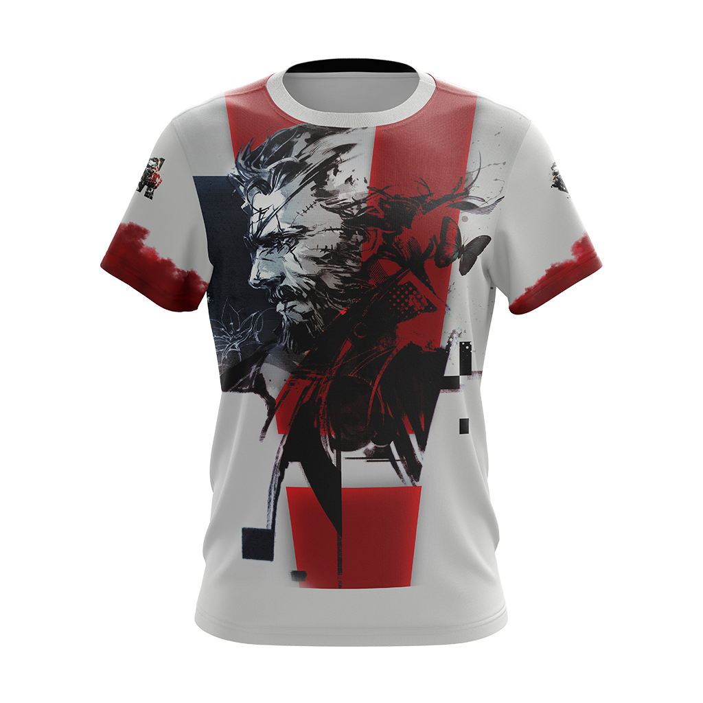 Metal Gear Solid Game Unisex 3D T-shirt   