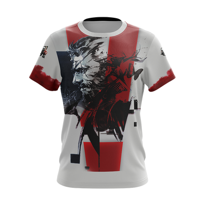 Metal Gear Solid Game Unisex 3D T-shirt   
