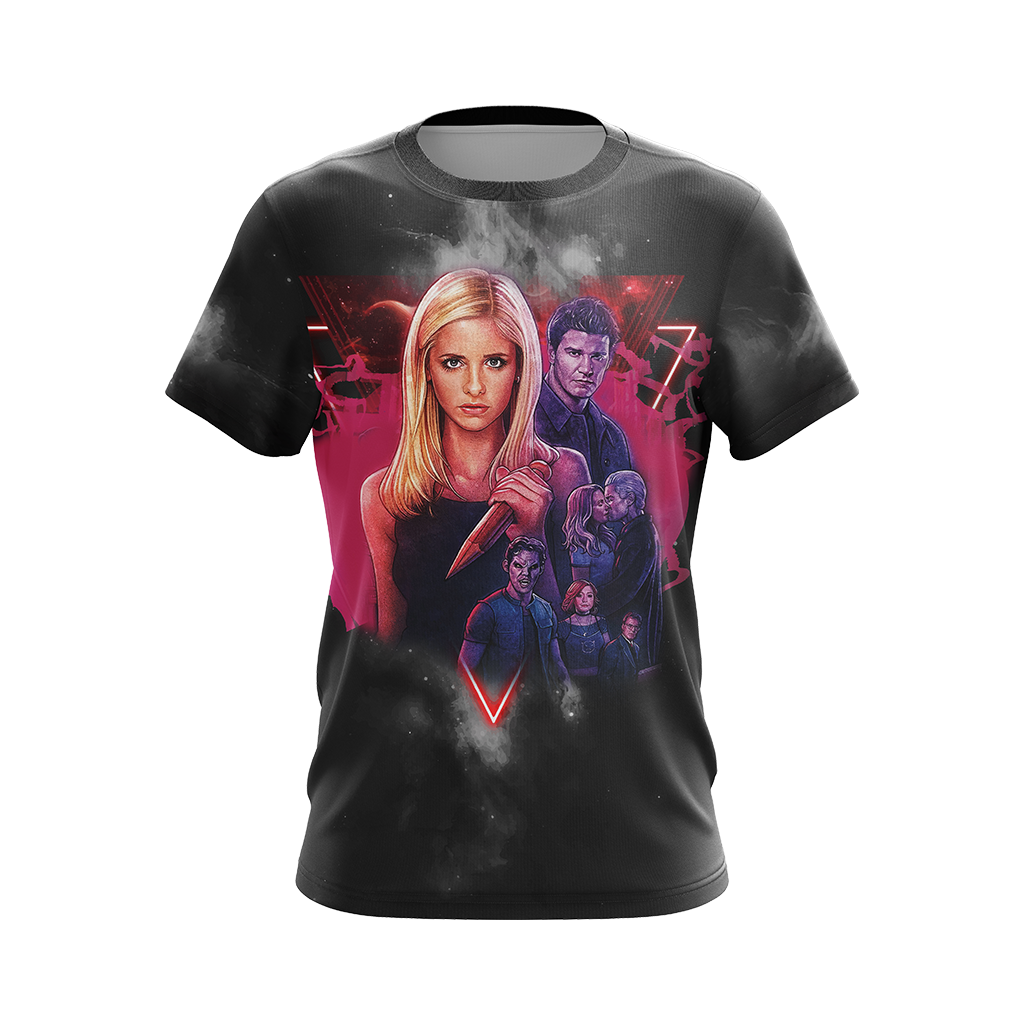 Buffy The Vampire Slayer New Look Unisex 3D T-shirt   
