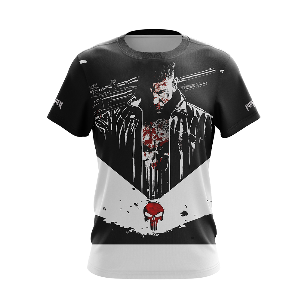 The Punisher New Version 1 Unisex 3D T-shirt   